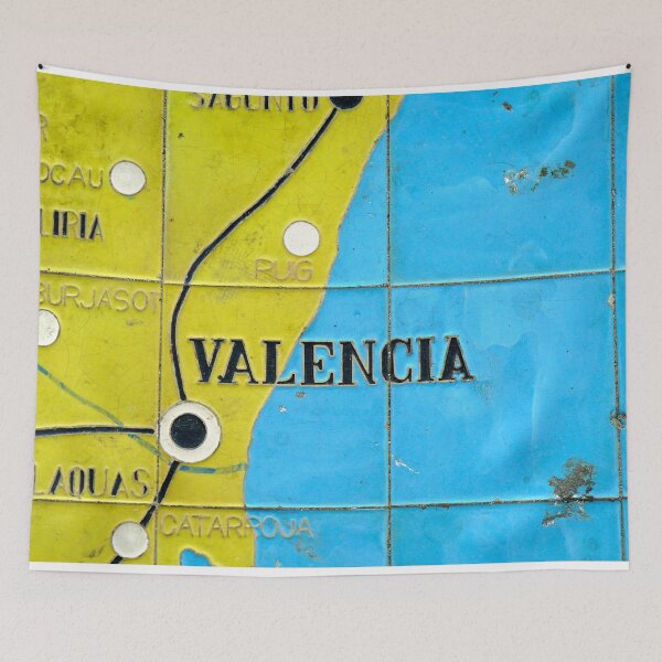 Item preview, VALENCIA - SPAIN - EUROPE - MAPS  designed and sold by Tropical Blood.