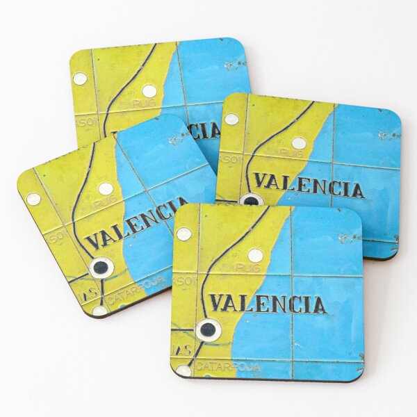 Item preview, VALENCIA - SPAIN - EUROPE - MAPS  designed and sold by Tropical Blood.