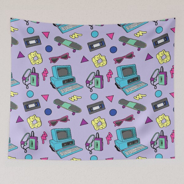 Item preview, 80s Retro Pattern 2 designed and sold by MonkeyFlower.