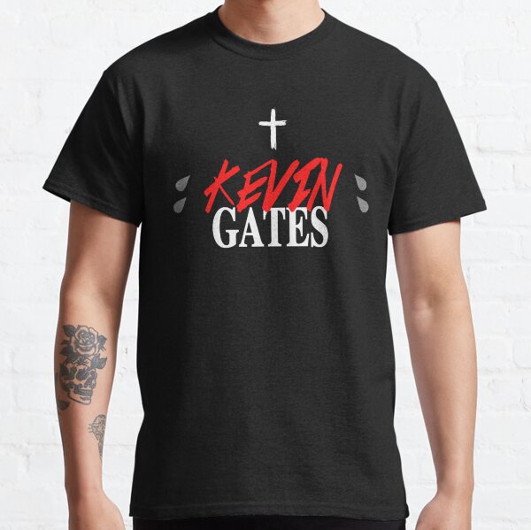 Kevin Gates, Kevin Gates Gangster Merch, Official Rare Kevin Gates Cross Merch Classic T-Shirt