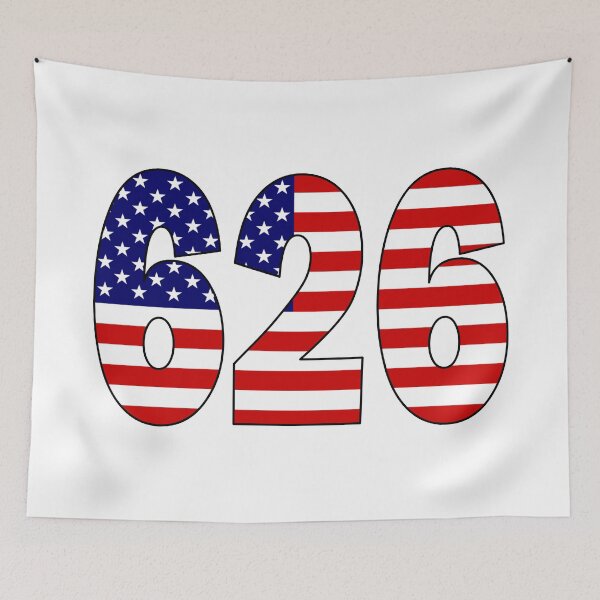 Item preview, 626 - Area code Pasadena (California) designed and sold by AllShirts21.