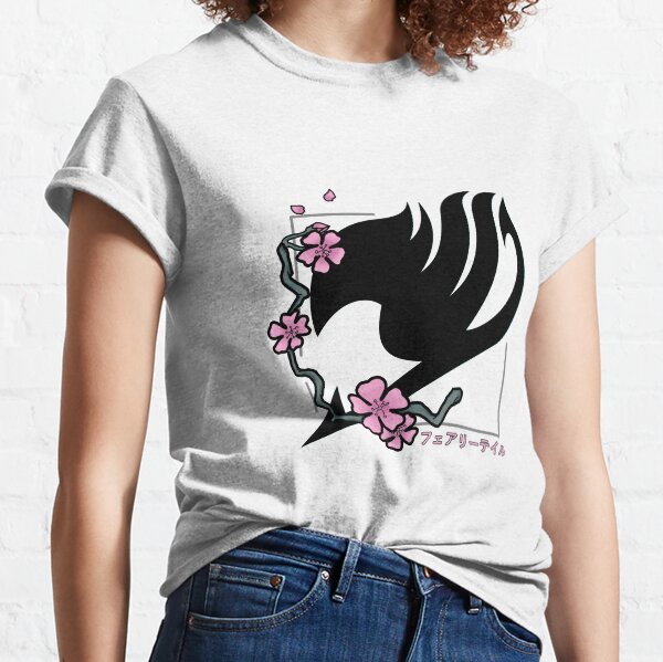 Fleurs de cerisier Fairy Tail T-shirt classique