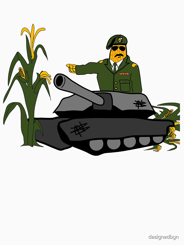 Corn Colonel - Corn Kernel - US Army by designedbyn