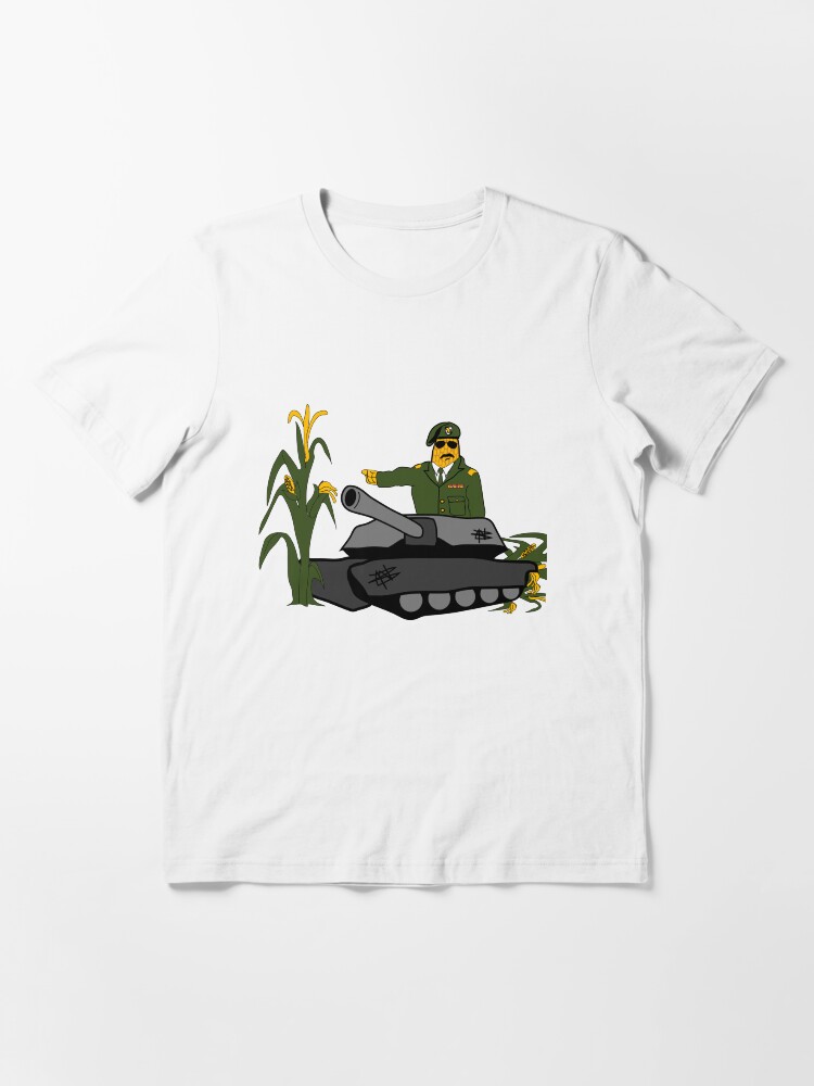 Alternate view of Corn Colonel - Corn Kernel - US Army Essential T-Shirt