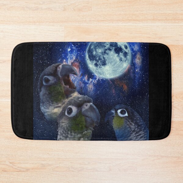Item preview, Conures staring at the moon designed and sold by synthesizer.