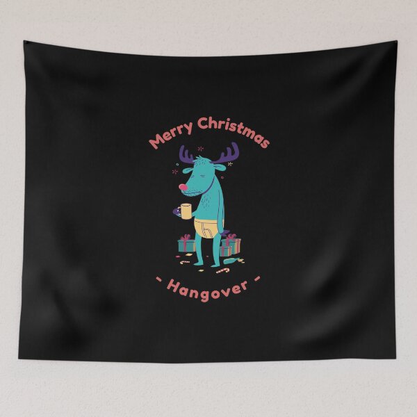 Item preview, Merry Christmas Hangover designed and sold by S Y N T H R E A L M.