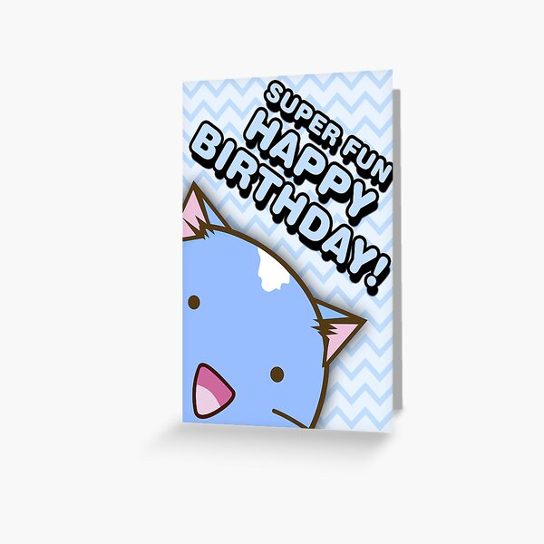 Fuzzballs Happy Birthday Cat Greeting Card