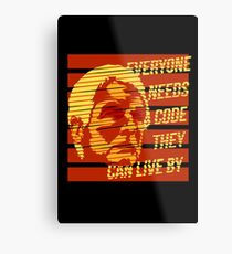 "Rules" Metal Print