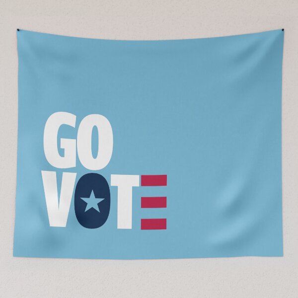 Item preview, Go Vote T-Shirt | Gift for Voters | Election | Voting | First Time Voters | Politics | Unisex - Men & Women's Tee designed and sold by shaunshirts.