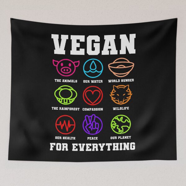 Item preview, Vegan Benefits Reasons Benefit Gift designed and sold by DelightfulDude.