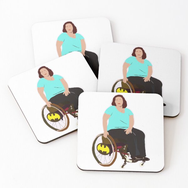 Item preview, Michelle - Babe with a mobility aid  designed and sold by eucalyptusgirl.