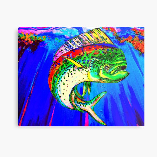 King Mahi-Mahi Metal Print