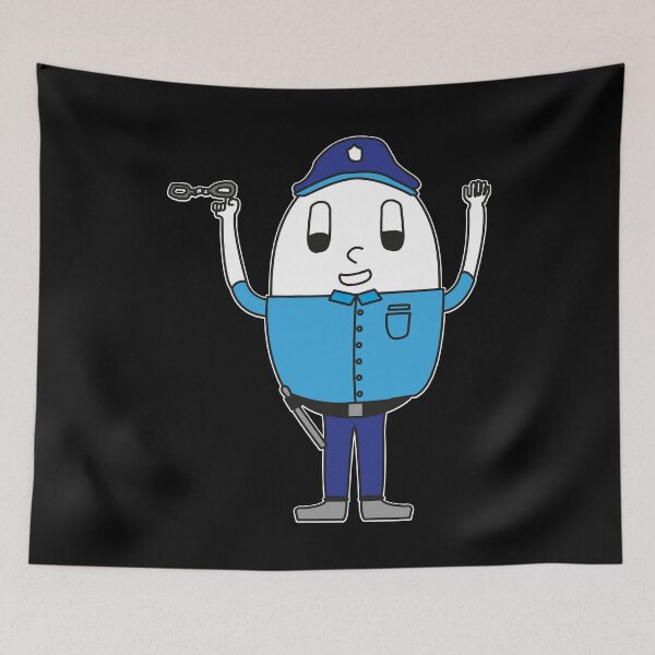 Item preview, Egg Police-Officer designed and sold by M-P-Mueller.