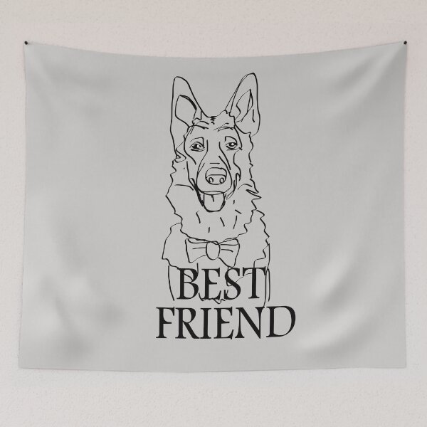 Item preview,  Dog - best friend 1 designed and sold by Naty1976.