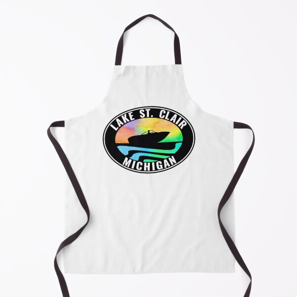 Item preview, Lake Saint Clair Michigan Laptop Bumper Boat Boating Fishing St. designed and sold by Travel Time.