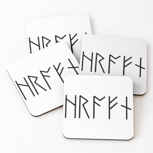 Item preview, Hrafn Saxon runes (black designed and sold by HrafnGuitars.