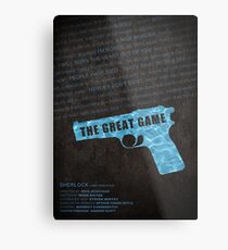 The Great Game fan poster Metal Print
