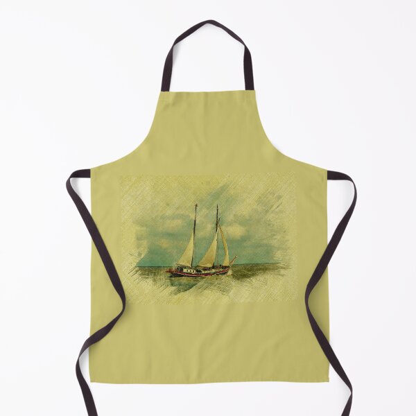 Item preview, Boat Scenery Digital Art designed and sold by gooddesignart.