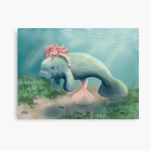 Item preview, Mermaid and Manatee designed and sold by KatieSherrard.