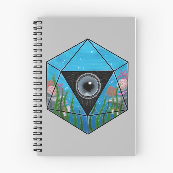 Item preview, Corvid Eye Sea D20 designed and sold by CorvidScratches.