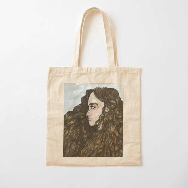 Flowing curls Cotton Tote Bag