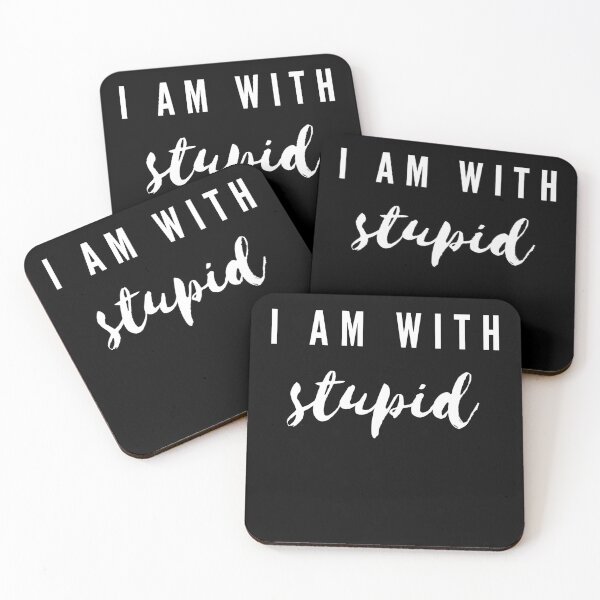Item preview, Cute and Funny I'm With Stupid/Cupid Designs designed and sold by SAVWIS.