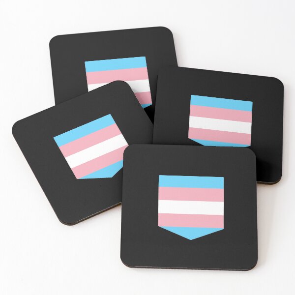 Item preview, Trans Pride Faux Pocket designed and sold by SimplyPride.