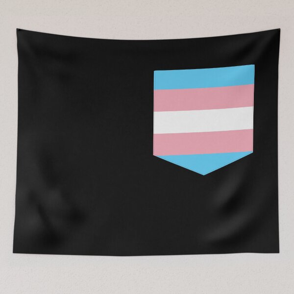 Item preview, Trans Pride Faux Pocket designed and sold by SimplyPride.