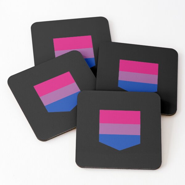 Item preview, Bi Pride Faux Pocket designed and sold by SimplyPride.