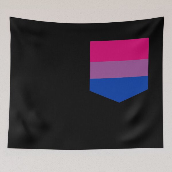 Item preview, Bi Pride Faux Pocket designed and sold by SimplyPride.