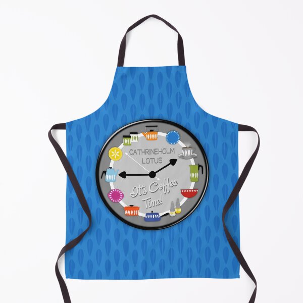 Item preview, Cathrineholm Colorful Kitchen Clock // It's Coffee Time Quote designed and sold by Elsy's Art.