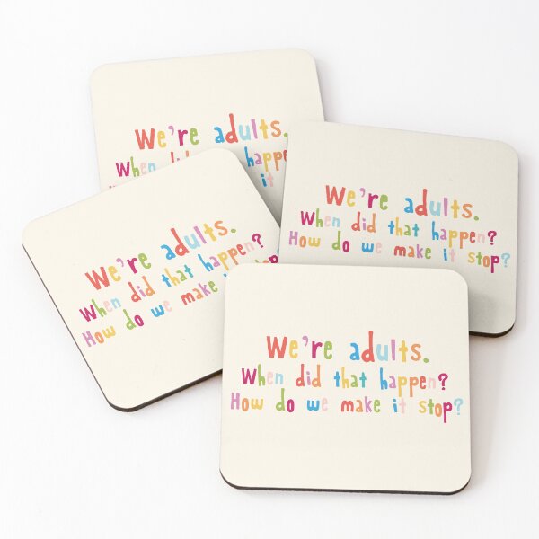 Item preview, We're adults designed and sold by holbytv.
