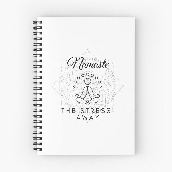 Aperçu de l'œuvre Namaste Your Stress Away créée et vendue par MinimalAF.