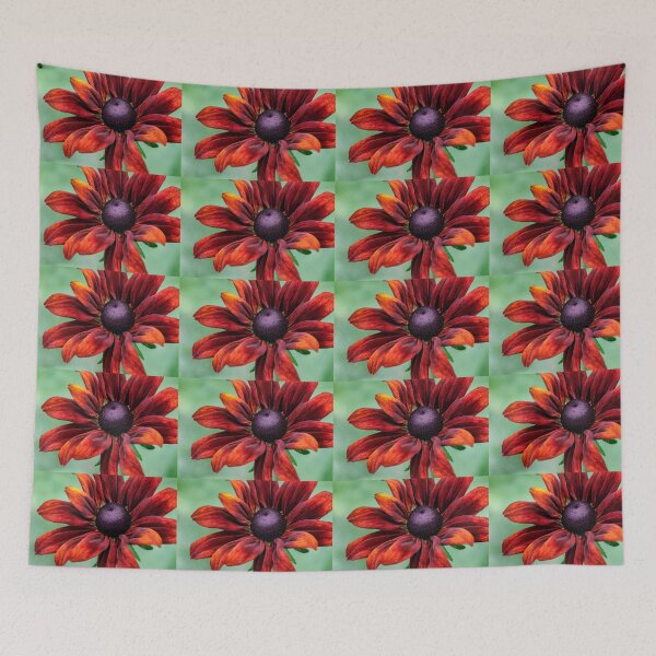 Item preview,  Red Rudbeckia designed and sold by John Ray.
