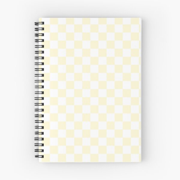 Item preview, Aesthetic Pastel Yellow Checkered Pattern designed and sold by STAR10008.