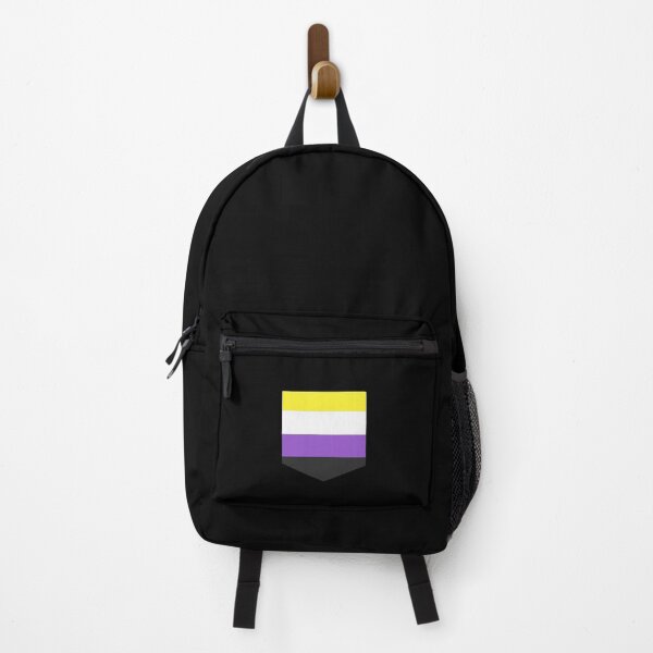 Item preview, Non-binary Pride Faux Pocket designed and sold by SimplyPride.
