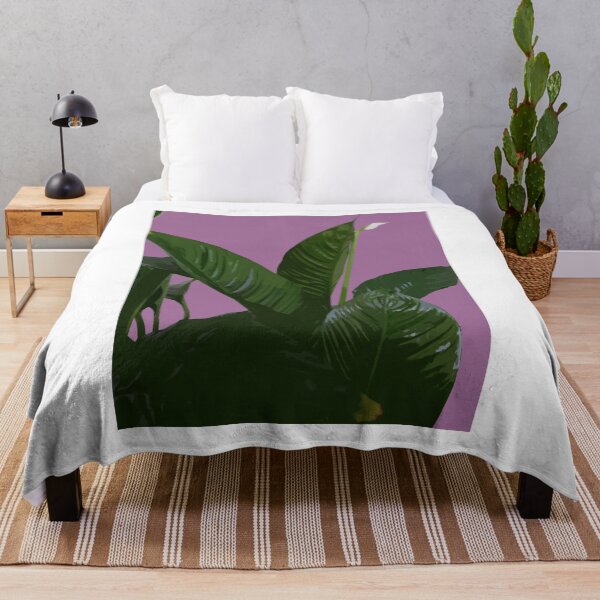 Item preview, Peace Lily (Spathiphyllum) - Purple designed and sold by gallantgiraffe.