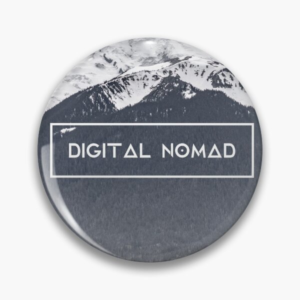 Item preview, Digital Nomad: Mount Rainier designed and sold by ChriseryMerch.