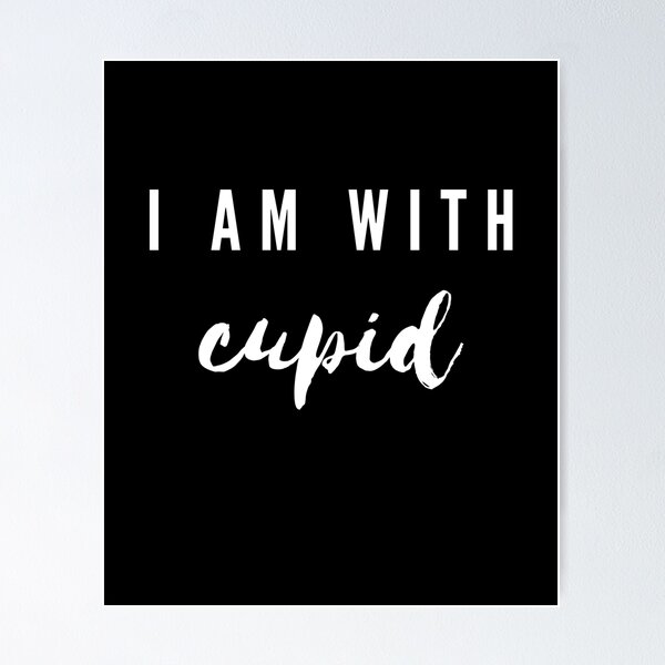 Item preview, Cute and Funny I'm With Stupid/Cupid Designs designed and sold by SAVWIS.