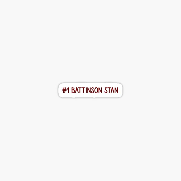Item preview, #1 Battinson Stan designed and sold by HeatherReneeCo.