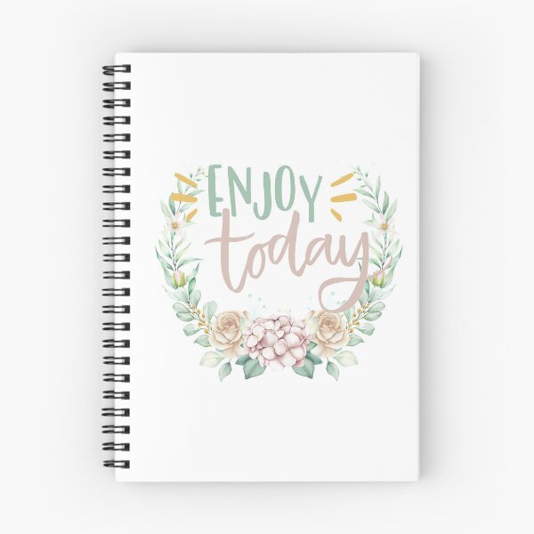 Item preview,  floral enjoy today sticker designed and sold by narimina.