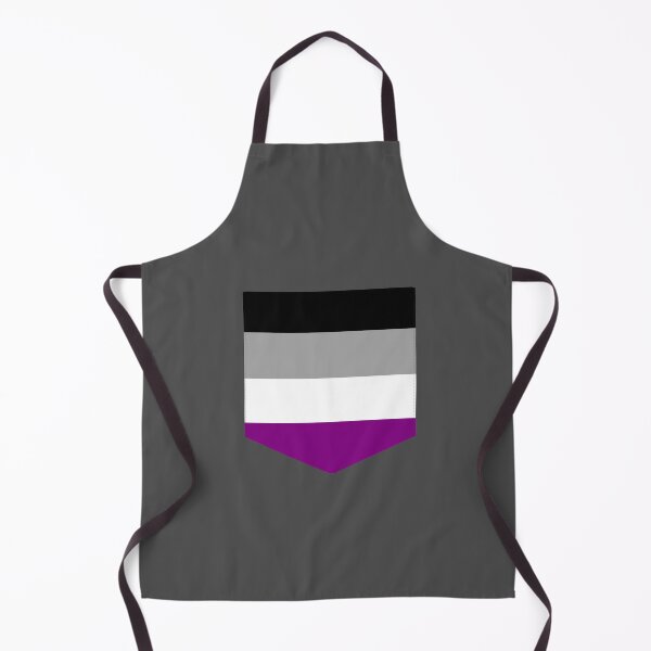Item preview, Asexual Pride Faux Pocket designed and sold by SimplyPride.