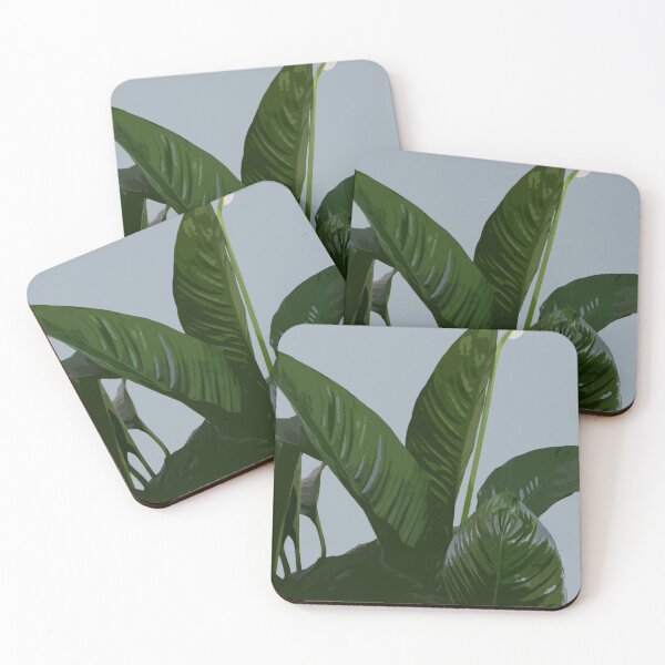 Item preview, Peace Lily (Spathiphyllum) - Grey designed and sold by gallantgiraffe.