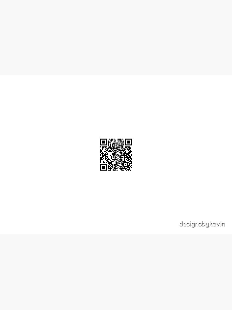 Rick Roll QR Code Small Pin for Sale by designsbykevin