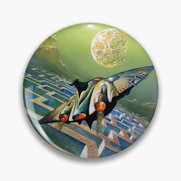 Item preview, The Man in the Maze - Vintage Sci-Fi  Art designed and sold by NinaJG007.