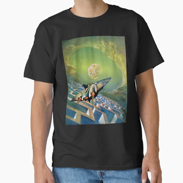 Item preview, The Man in the Maze - Vintage Sci-Fi  Art designed and sold by NinaJG007.