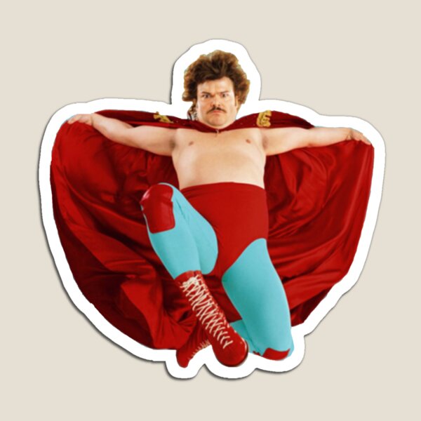 Item preview, Nacho Libre Flying sticker designed and sold by Ines-Elizabeth.