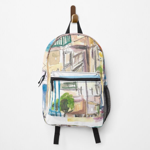 Item preview, San Juan Puerto Rico Street Scene With Harbour View designed and sold by artshop77.
