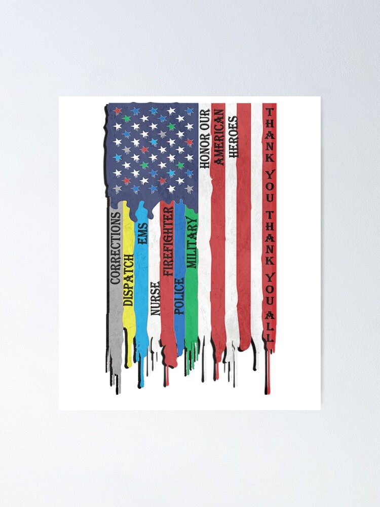Correctional Nurse Tee Shirt - Us American Flag Gifts