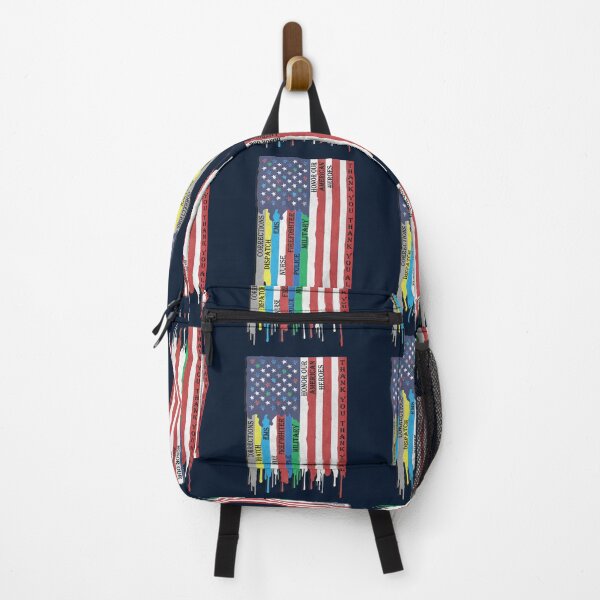 Item preview, First Responders Thin Line Support Gifts: American Flag with Thin Line Design designed and sold by tamdevo1.